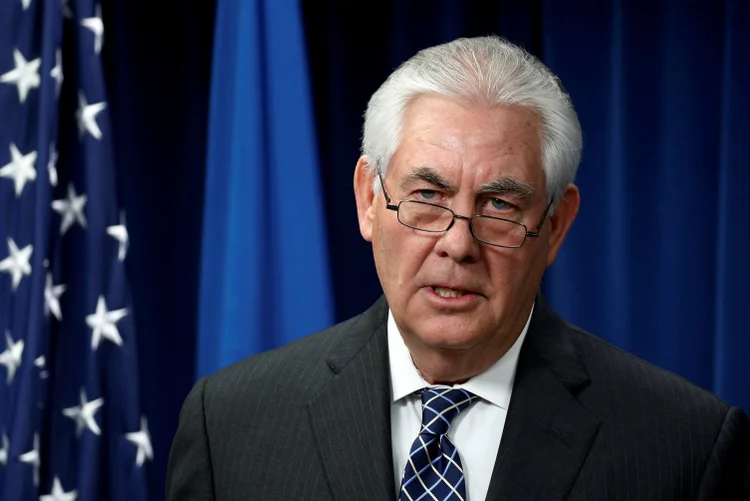 Tillerson: o secretário seria a primeira liderança americana a visitar o país desde a posse do presidente Donald Trump (Kevin Lamarque/File Photo/Reuters)