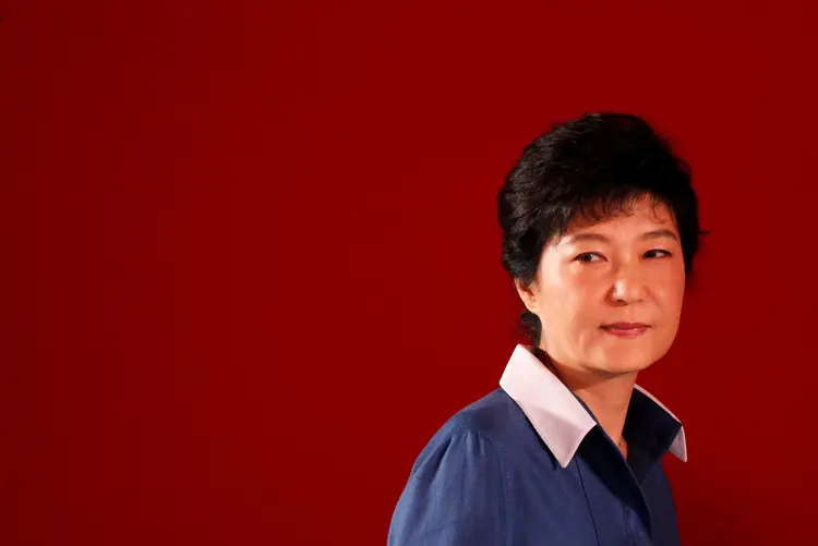 Park Geun-hye: procuradores não quiseram dizer se a ex-presidente voltará a ser interrogada (Lee Jae-Won/Reuters)