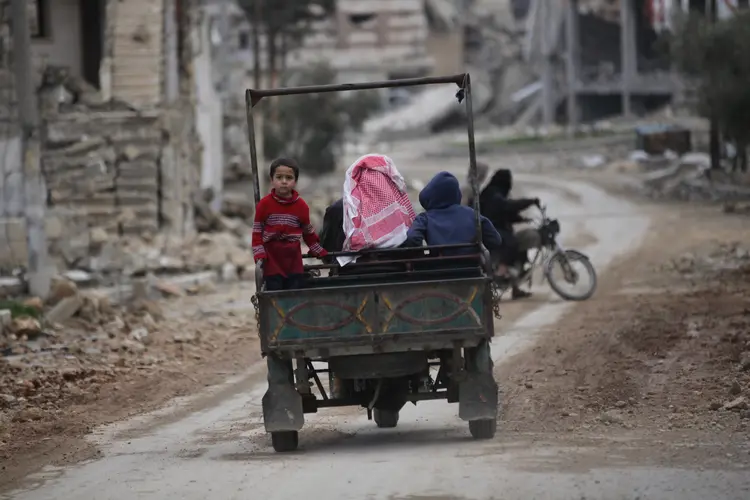Síria: "A Síria está em uma encruzilhada. Se não tomar medidas drásticas para melhorar a paz e a segurança, a situação piorará", advertiu (Khalil Ashawi/Reuters)