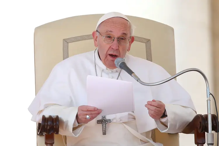 Papa Francisco: a mensagem completa será transmitida em todo o mundo no Domingo de Ramos, 9 de abril (Tony Gentile/Reuters)