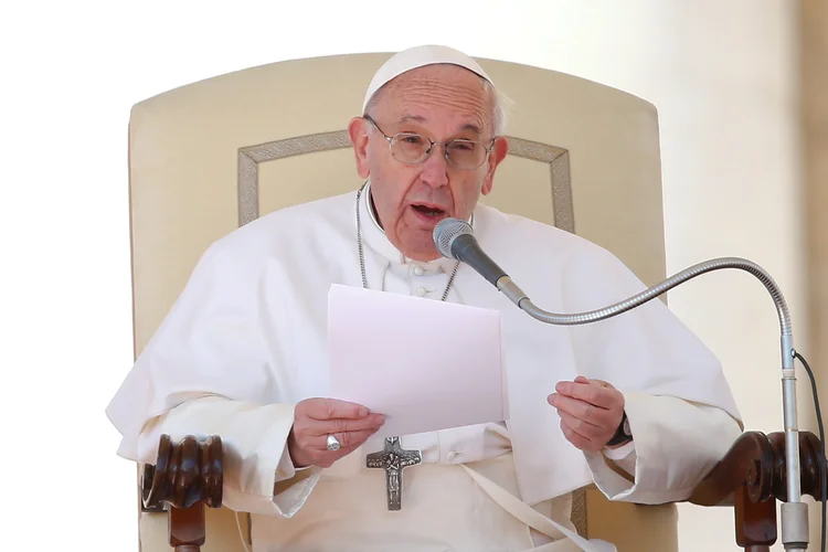 Papa Francisco: "Que o Senhor converta o coração das pessoas que semeiam terror, violência e morte" (Tony Gentile/Reuters)
