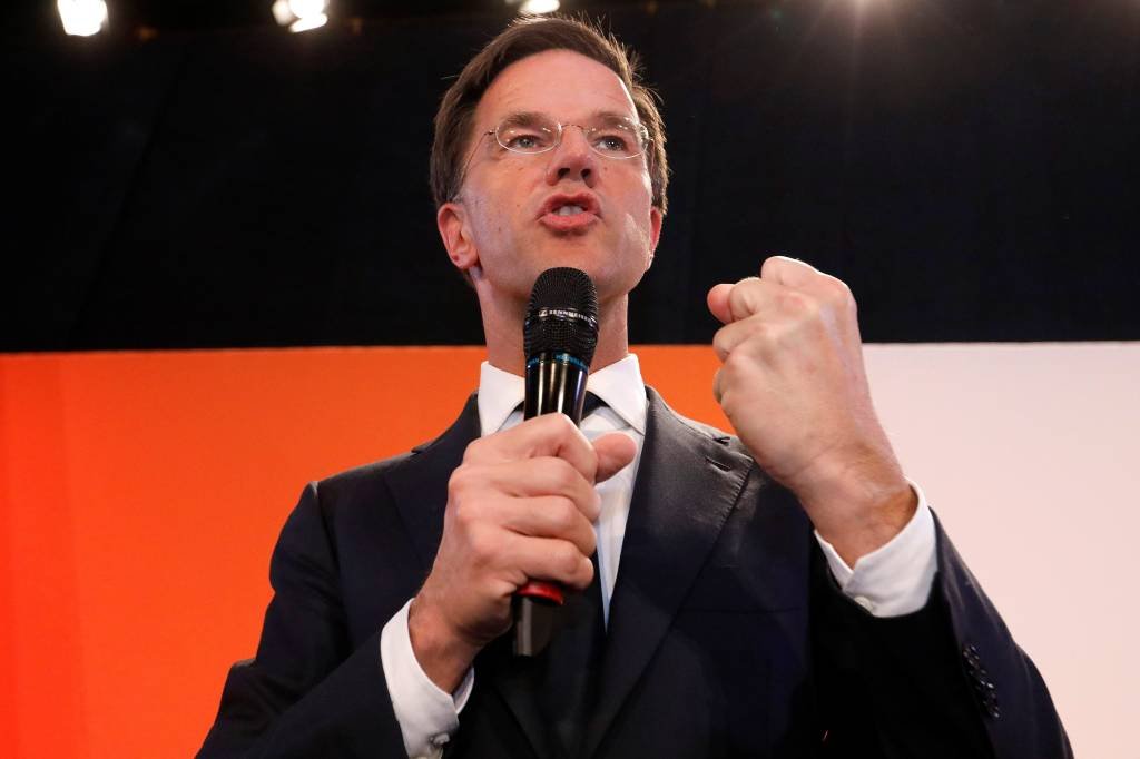 Vitória do partido de Rutte na Holanda causa alívio na Europa