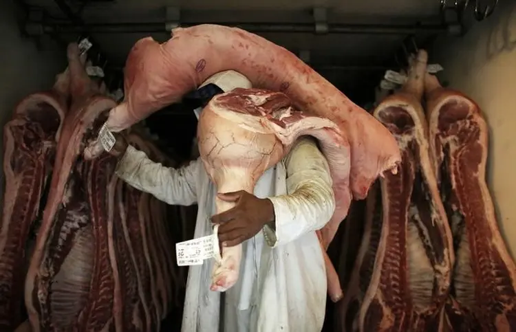 Carne Fraca: "A carne é um dos pontos fortes da nossa balança comercial. Não dá para quantificar ainda como vai ser a repercussão disso nas exportações" (Nacho Doce/Reuters)