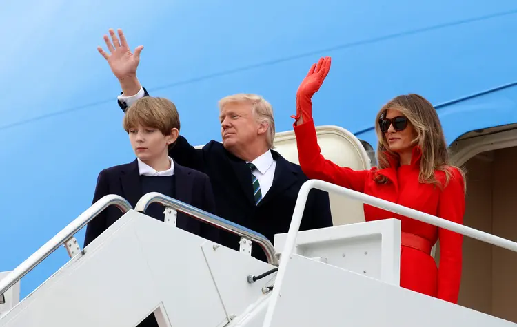 Trump: a Casa Branca confirmou que no sábado o vice-presidente, Mike Pence, também estará em Palm Beach (Kevin Lamarque/Reuters)