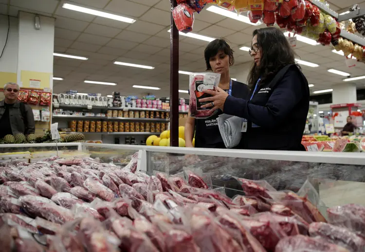 Carnes: concorrentes podem se beneficiar com o eventual vácuo (Ricardo Moraes/Reuters)