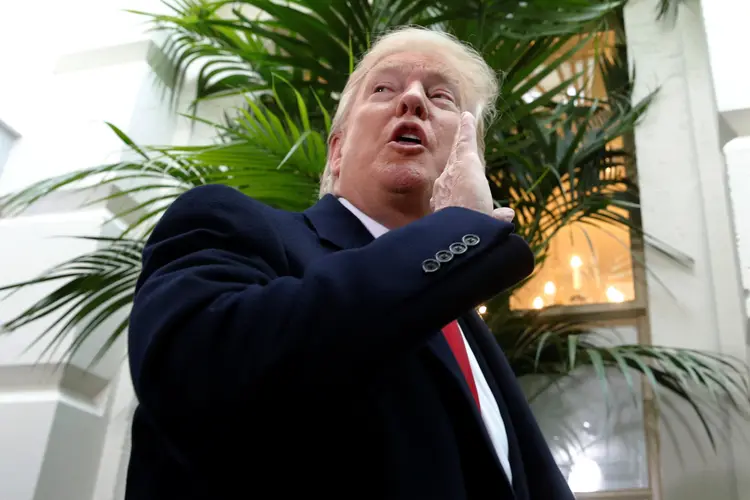Trump: para Fox, "se vai haver um muro, que Trump o construa com o dinheiro dos americanos" (Jonathan Ernst/Reuters)