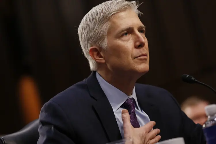 Gorsuch: até agora, 26 dos 48 senadores democratas anunciaram publicamente oposição a Gorsuch (Jonathan Ernst/Reuters)