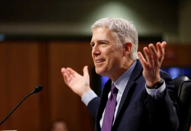 Neil Gorsuch: "Se começo a expor indícios sobre como julgarei, isso seria o começo do fim", declarou (Joshua Roberts/Reuters)