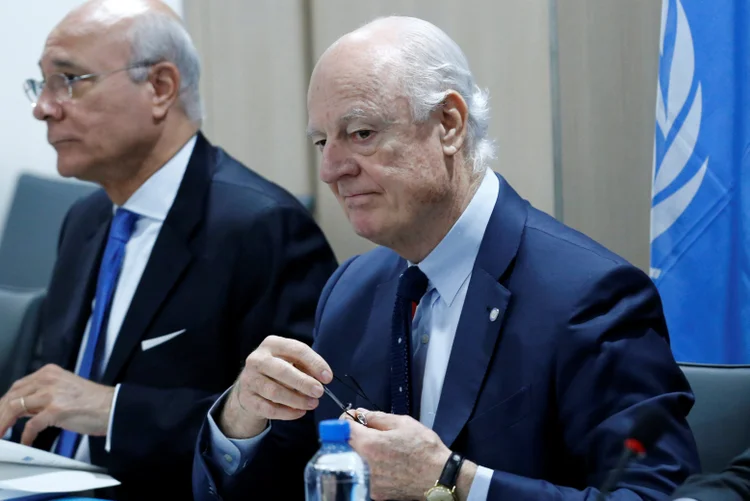 Diálogo: a falta de uma delegação opositora unificada é uma das razões pelas quais não há um diálogo direto entre as partes (Denis Balibouse/Reuters)