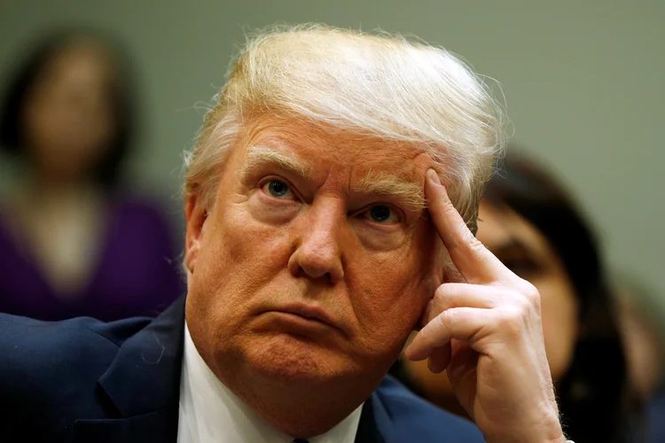 Donald Trump: oposição de líder republicano deve dificultar os planos de Trump com relação à saúde (Kevin Lamarque/Reuters)