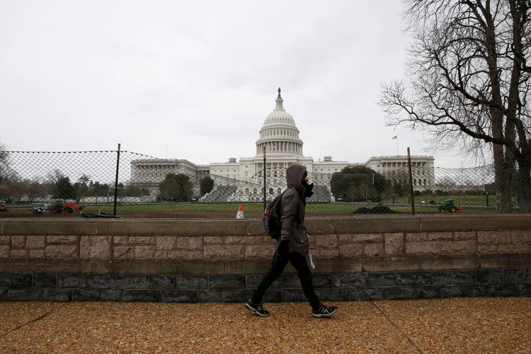 Congresso dos EUA: o cálculo foi feito pelo não partidário Escritório de Orçamentos do Congresso (Jim Bourg/Reuters)
