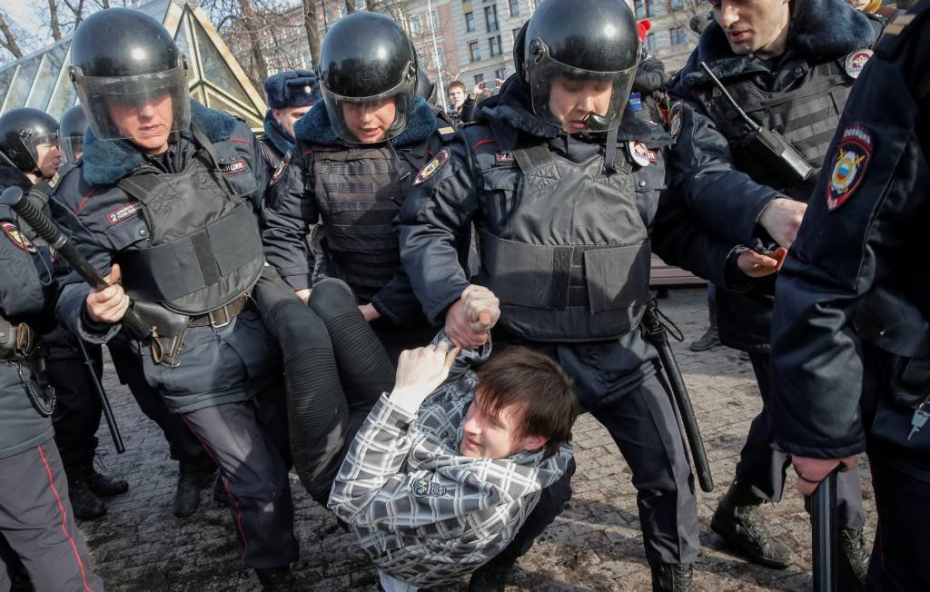 Rússia chama protesto em Moscou de "provocação"