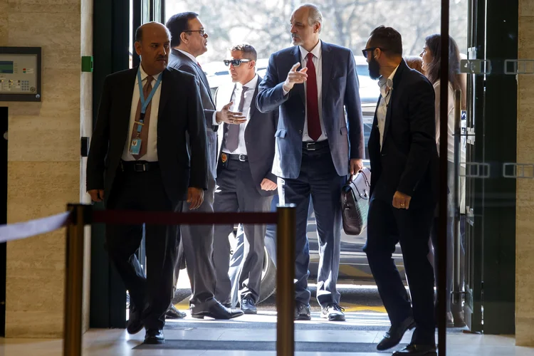 Negociações: o mediador da ONU teme que a nova escalada do conflito possa causar um novo fracasso das negociações (Salvatore Di Nolfi/Pool/Reuters)