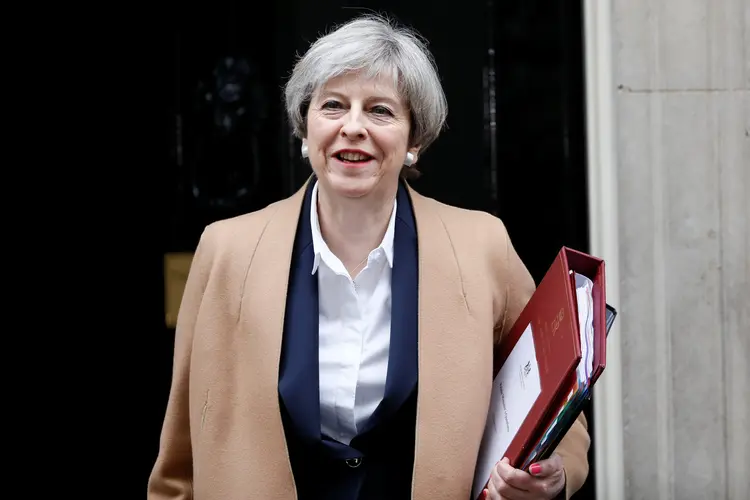 Theresa May: "Desde o princípio, e durante todas as negociações, falaremos como um único Reino Unido", detalhou May (Stefan Wermuth/Reuters)