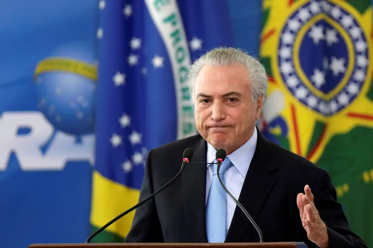 Michel Temer: pesquisa do jornal O Estado de S. Paulo revelou que a reforma da Previdência seria rejeitada por 242 parlamentares (Ueslei Marcelino/Reuters)