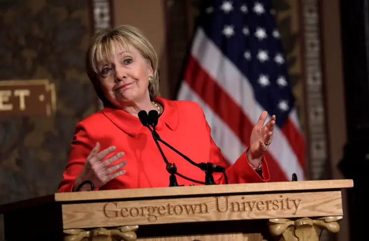 Hillary Clinton: "a razão, pela qual perdemos, está nos acontecimentos dos dez últimos dias" de campanha (Kevin Lamarque/Reuters)