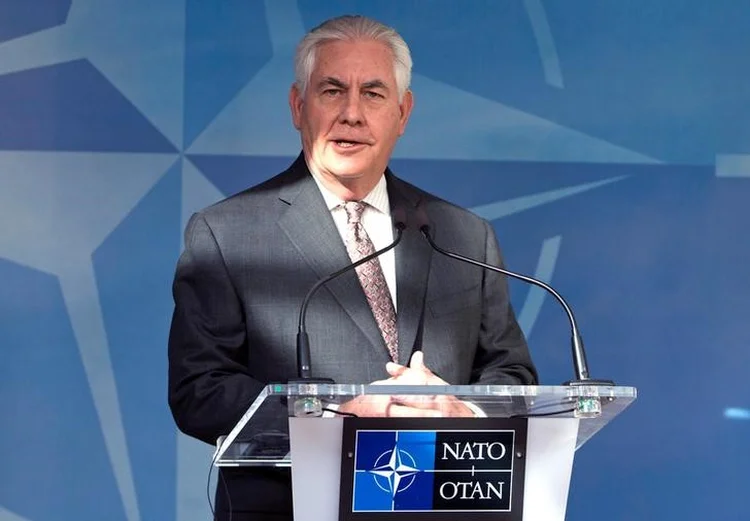 Tillerson: o ministro americano disse que os aliados terão que pagar a conta ou delinear planos para cumprir a meta (Virginia Mayo/Reuters)