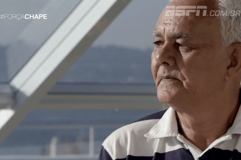 ESPN emociona ao homenagear pai de jogador da Chape