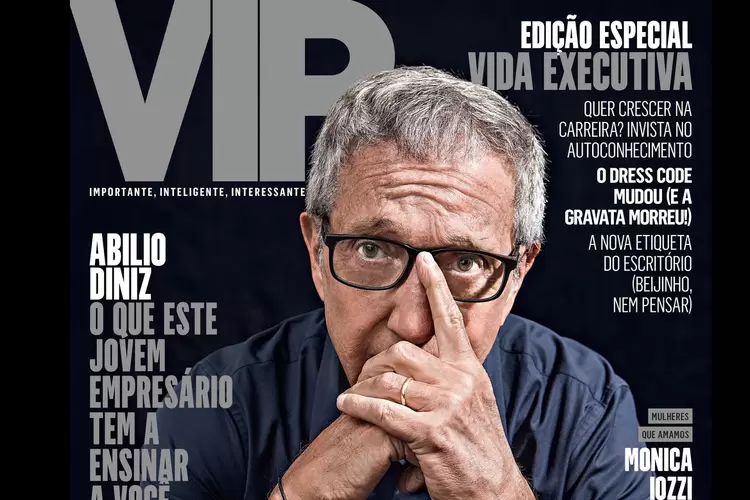 VIP: para marcar uma nova fase, a tradicional publicação de lifestyle masculino elegeu para a capa Abilio Diniz (Divulgação)