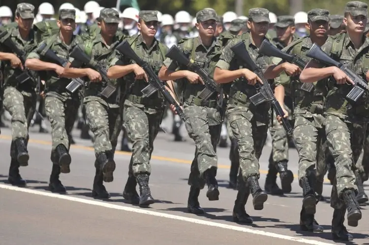 Militares do Exército brasileiro (Antonio Cruz/Agência Brasil)