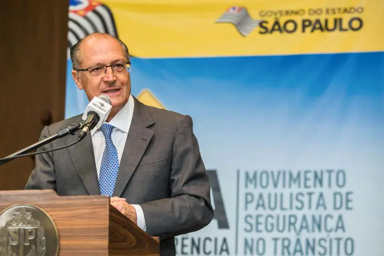 Geraldo Alckmin: a principal crítica do governador diz respeito à retirada, do texto, dos servidores municipais e estaduais (Geraldo Alckmin/Divulgação)