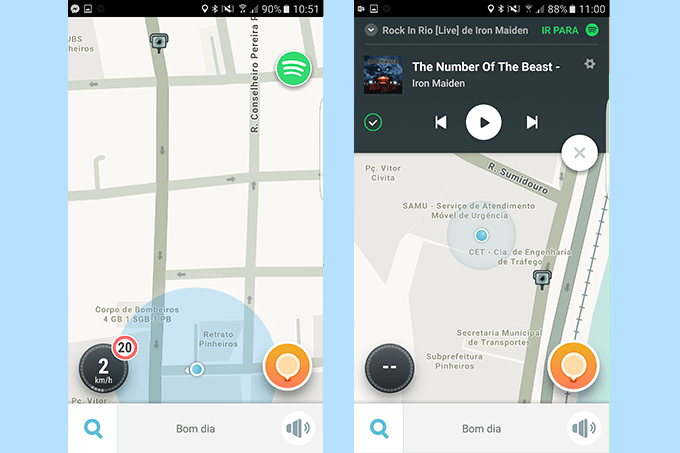 Depois de Spotify, Waze adiciona mais apps de áudio para o motorista