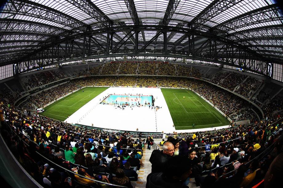 Estádio do Atlético-PR receberá final da Liga Mundial de Vôlei
