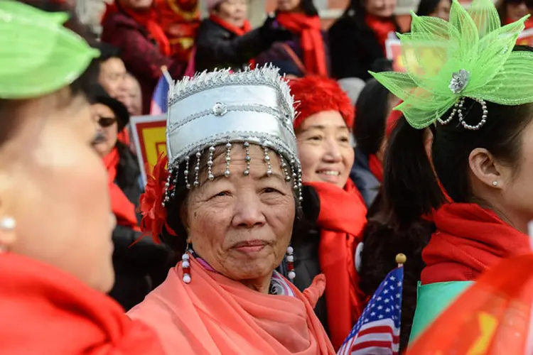 Asiáticos nos EUA: os asiáticos têm sido negligenciados no debate sobre a imigração ilegal, que foi abordado pelo governo Trump como um tema "mexicano" (Stephanie Keith/Getty Images)