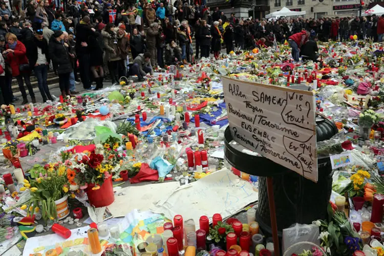 Bruxelas: o governo belga prometeu em fevereiro outorgar um "status de solidariedade nacional" às vítimas de atos de terrorismo (Sylvain Lefevre/Getty Images)