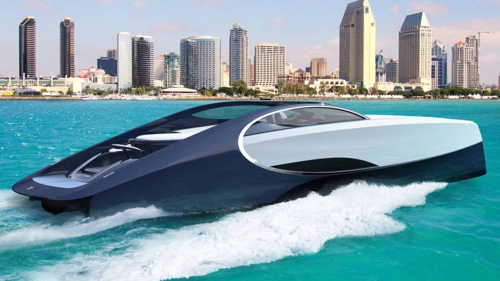 Bugatti lança superbarco que só clientes da marca poderão comprar