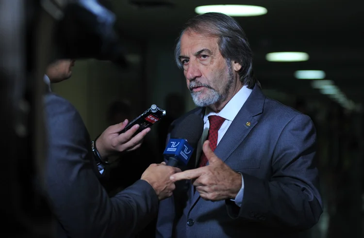 O deputado federal Carlos Eduardo Cadoca (PDT-PE): ele quer manter regras da aposentadoria especial para parlamentares que já estão na carreira política mesmo após reforma da Previdência (Zeca Ribeiro/Agência Câmara)