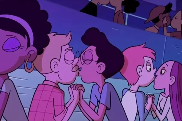 Disney: a motivação foi o primeiro beijo gay em uma animação, "Star vs. as Forças do Mal" (Disney XD/Reprodução)