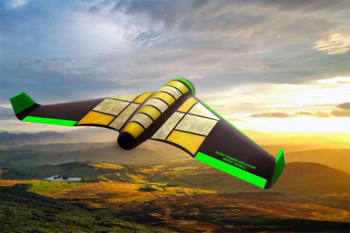 Drone: o protótipo ganhou o nome de Pouncer e suas especificações técnicas já foram patenteadas – com exceção da parte de materiais alimentícios para construção (Divulgação/Divulgação)