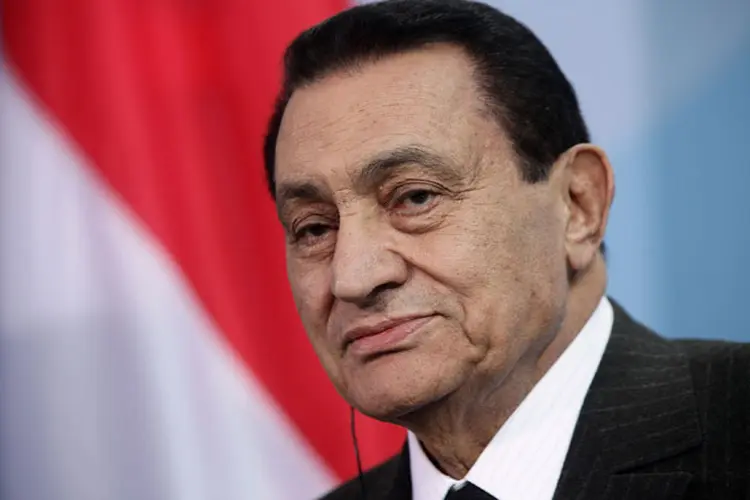 Mubarak: a libertação de Mubarak acaba definitivamente com as aspirações nascidas de uma revolução que levou ao país a esperança de um regime mais democrático (Sean Gallup/Getty Images)