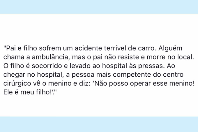 O enigma do acidente envolvendo pai e filho que ganhou a internet