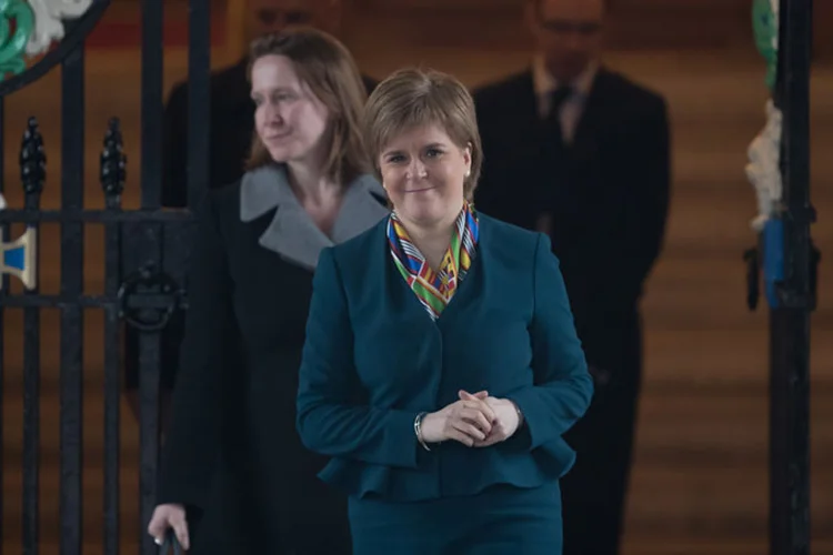 Escócia: Sturgeon afirmou nesta quinta-feira que um voto popular sobre o tema em 2018 é algo do "senso comum" (Matt Cardy/Getty Images)