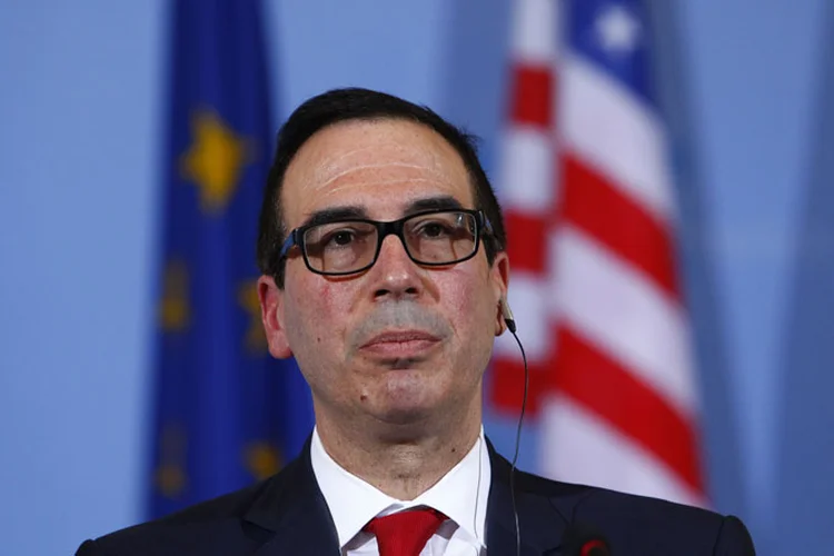 Steven Mnuchin: Mnuchin explicou que os comentários faziam referência à evolução a curto prazo do valor do dólar (Michele Tantussi/Getty Images)