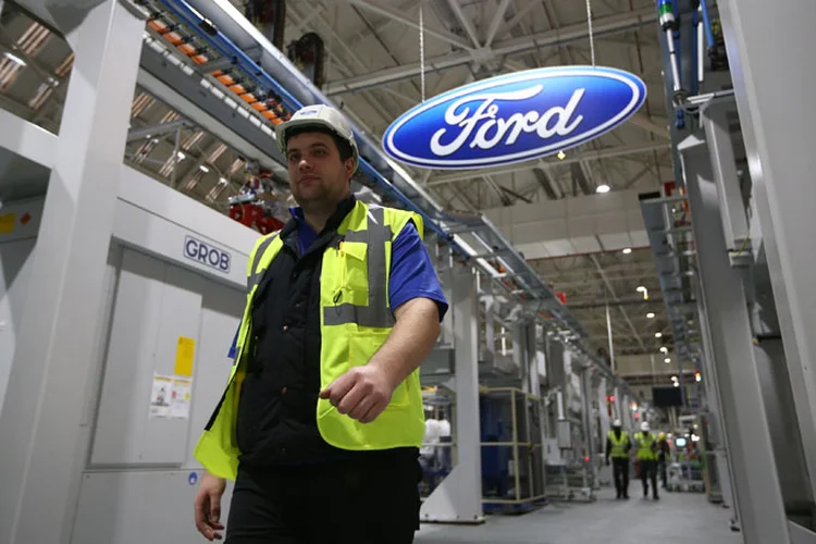 Ford: plano agora é criar uma linha de produção dedicada a automóveis elétricos na unidade de Cuautitlán, no México (Carl Court/Getty Images)