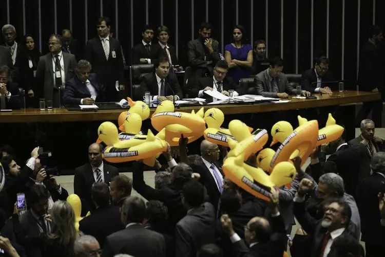Câmara: não só a oposição, mas aliados do governo também ofereceram resistência a proposta, (Fabio Rodrigues Pozzebom/Agência Brasil)