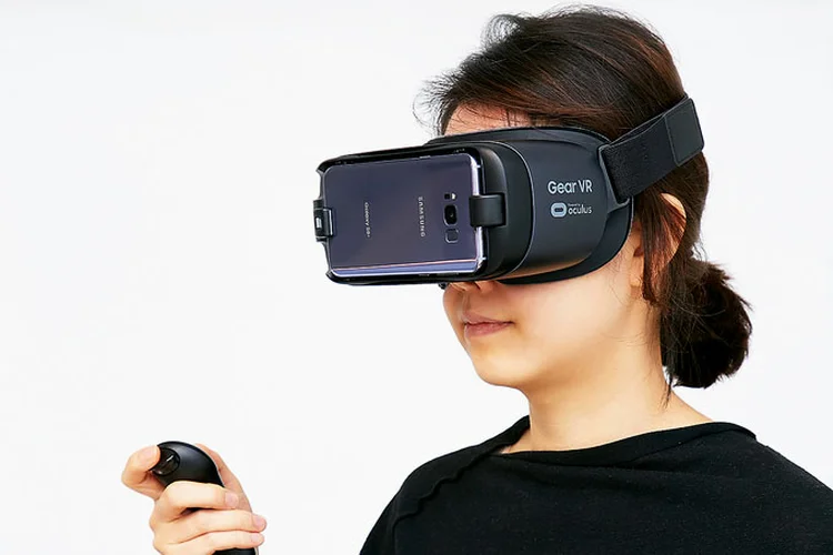 Realidade virtual: o mercado de dispositivos de realidade aumentada teve crescimento de 77,4% (Samsung/Divulgação)