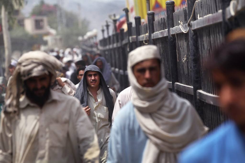Paquistão: Em outubro de 2008, cansado da "chatice", o terrorista voltou ao Paquistão para tentar encontrar uma esposa em Peshawar (John Moore/Getty Images)