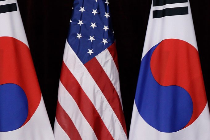 Forças Aéreas dos EUA, Japão e Coreia do Sul se unem