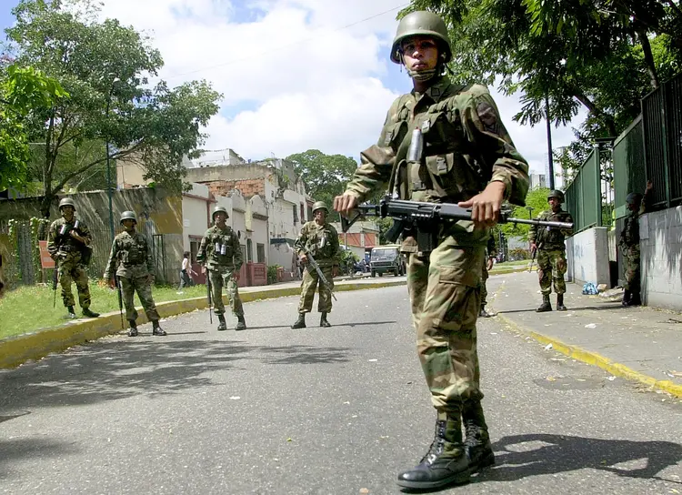 Venezuela: em janeiro de 2016 as autoridades colombianas investigaram um incidente envolvendo troca de tiros na mesma região (Oscar Sabetta/Getty Images)