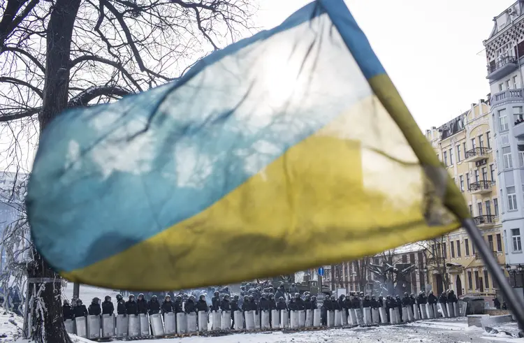 Ucrânia: a embaixada da Ucrânia em Washington negou as acusações de "conluio" (Rob Stothard/Getty Images)