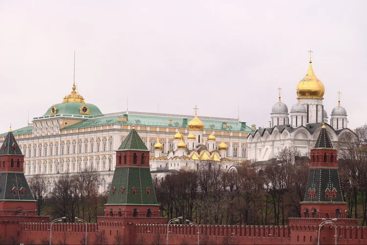 kremlin: mulheres foram levadas para uma delegacia de polícia para interrogatório (Andreas Rentz/Getty Images)