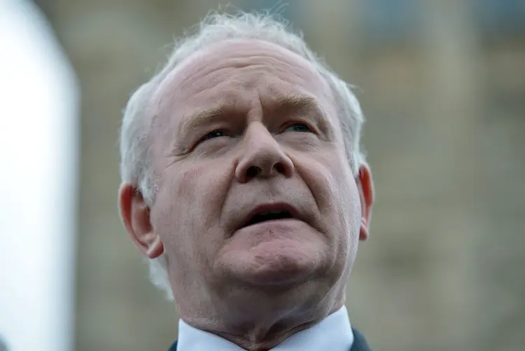 Martin McGuinness: o ex-vice-primeiro-ministro também era o antigo comandante do Exército Republicano Irlandês (IRA) (Charles McQuillan/Getty Images)