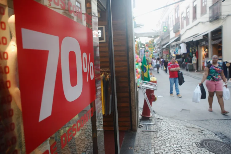 Consumo: de julho de 2016, fundo do poço da série do ICF, iniciada em 2010, para cá, o indicador já acumula alta de 21,7% (Mario Tama/Getty Images)