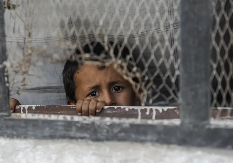 Síria: um terço das crianças mortas estava "dentro ou perto de uma escola" (Defne Karadeniz/Getty Images)