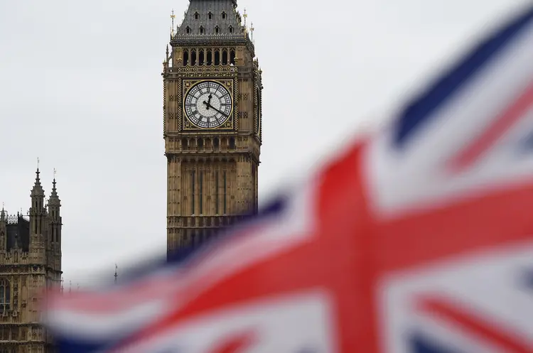 Reino Unido: economia desacelerou muito com muito mais força do que o esperado no primeiro trimestre (Carl Court/Getty Images)