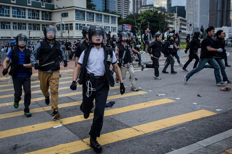Hong Kong: não ficou claro de imediato por que as autoridades esperaram tanto para apresentar as acusações (Chris McGrath/Getty Images)
